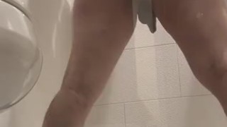 Taking cock in shower
