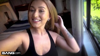 Bang Surprise - Bubble Butt Babe Callie Black DP'd In Her First Gangbang