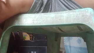 Nag jakol ako sa bodega! Ang sarap!