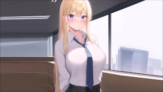 JOI - Ama y sumiso en la oficina. Obedece y te permitiré correrte...