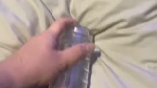 TEEN BOY FUCKS FLESHLIGHT FOR FIRST TIME!