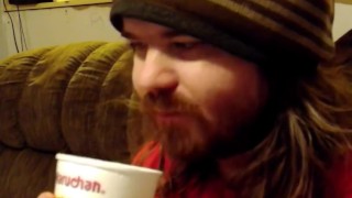 Eating some good cup Ramen