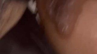 Ebony Stepsister leave dick creamy