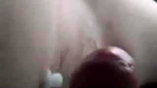 Masturbating with flesh light GF MT