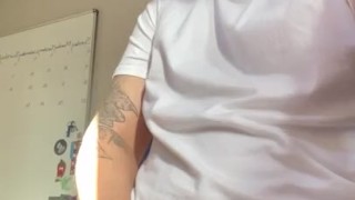 I’m back wiff some pre cum , draining my dick