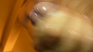 Cum on camera lens