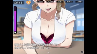 【#02 同人エロゲー コクハクゲエム(体験版)実況動画】爆乳ギャルJK霧島さんのおっぱい誘惑。(巨乳・爆乳JK抜きゲー・抜けるアダルトPCゲーム) Hentai game)