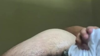 Thick Latino fucking cucumber