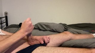 WANKING MY BIG COCK