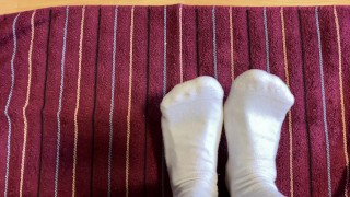 POV showing feet