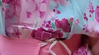 海が見える旅館で浴衣の女子大学生に大量生中出し！！！/素人/日本人/ハメ撮り/カップル/個人撮影/イキ/イク/JD/女子大生/敏感/イキまくり/種付け