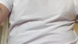 Chubby stretch mark daddy dick