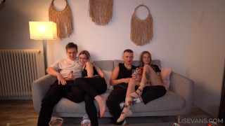 WHAT? All this time they didn 't notice how we fuck in front of them ? ft. Bunny Rabbits
