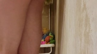 Straight boy takes 8inch toy