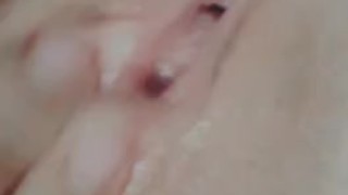 WET MASTURBATION, LUBRICATED VAGINA