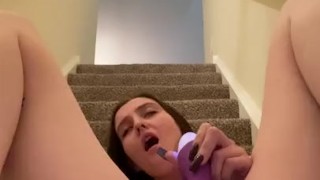 Fucking Myself While My Roommate Is