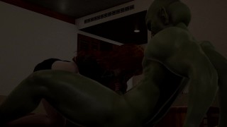 The Harry Potter Legacy Hermione Gets Fucked By An Orc Monster