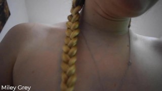 I ride my friend until he cums in my horny pussy