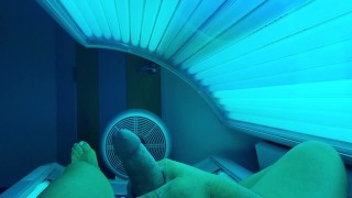 Tanning bed yogurt slinger