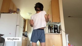 Sexy Twink With A Thin Body And A Beautiful Cock