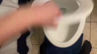 College Student Pissing and Showing Off Body