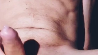 Dilf jerking off in a condom. Check my OF out!