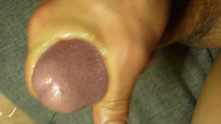 Cumshot look down angle