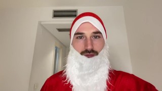 Macrophilia - giant Santa boot crush