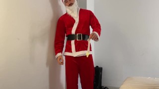 Santa brings you a cum filled condom for Christmas