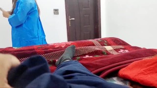 Pakistani Doctor Flashing Dick To Nurse Gone into Anal Sex With Clear Hindi Audio