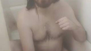 Talking about what has been happening in the shower