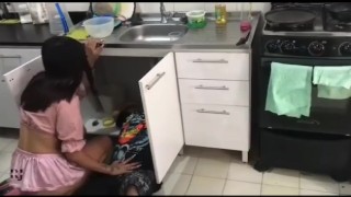 me follo la mujer de mi jefe y este nos descubre