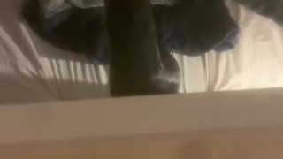 30 cm black dildo sissy