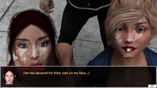 MANILA SHAW - Story Gameplay #1 - Big boobs babe Seduces old man - 3d hentai game