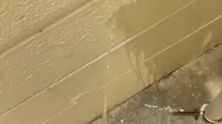 Pissing in the stairwell