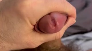 Hairy Dad Bod Jerking Around With Precum