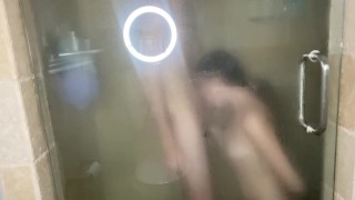 Slut Ex-Girlfriend Deepthroats Until Facial In The Shower