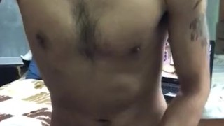 Corriéndose como rey paja dura