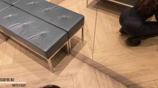 Sex At Mall In Dressroom With Fit Girl