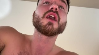 Spit domination bondage