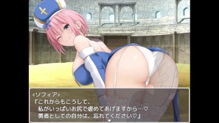 【#03 同人エロゲー プリンセス・ハニートラップ(体験版)実況動画】仲間の爆乳爆尻白魔導士にもパイズリの後罵倒されながら尻圧でイかされる・・(巨乳・爆乳ファンタジー抜きゲー) Hentai game