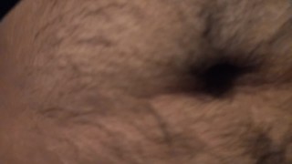 Hairy naked man