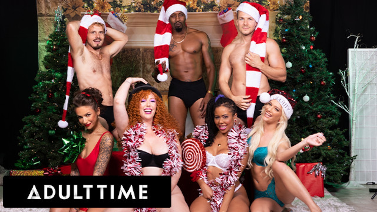 Group Sex Christmas - ADULT TIME'S INTERRACIAL HOLIDAY GROUP SEX ORGY! - VÃ­deos Pornos Gratuitos  - YouPorn