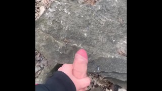 Camper finds a spot to jerk it