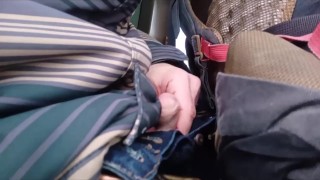 BUS Masturbation in public