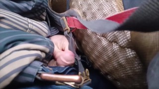 BUS Masturbation in public