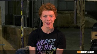 Bound Avery Monroe tormented by deviant daddy Sebastian Kane