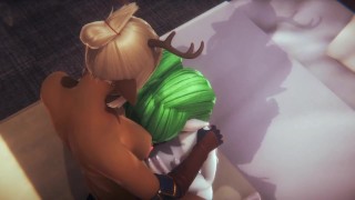 Pokemon Hentai Gardevoir fucked by futanari Deer.mkv