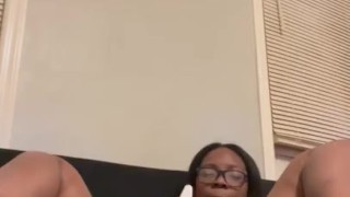 Ash Kream Squirts on Couch