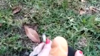 ask for cumshot on the feet